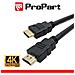 Cavo Hdmi 2.0 High Speed 4k 3d Con Ethernet 3m Sp-sp Nero - Foto miniatura 1
